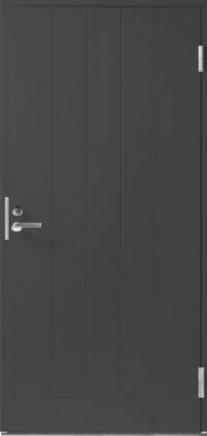 Дверь Jeld-Wen модель Basic B0010 серая