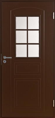 Дверь Jeld-Wen модель B0020 коричневая
